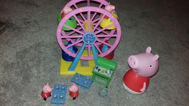 Preview of the first image of PEPPA PIG BUNDLE (Big Wheel,bbq,weeble toy...).