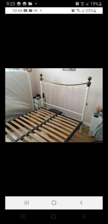 Image 5 of Dreams cast iron King size bed frame
