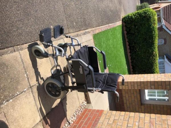 Image 1 of ADULTS WHEEL CHAIR (LITTLE USED)