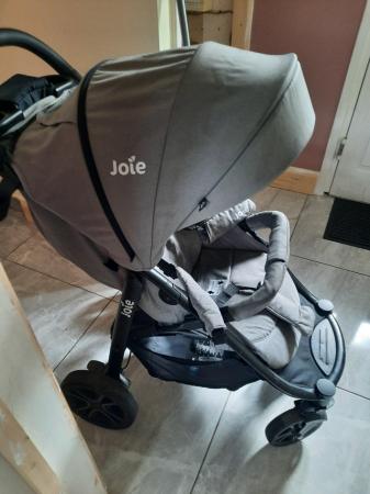 Image 2 of Joie pushchair with raincover