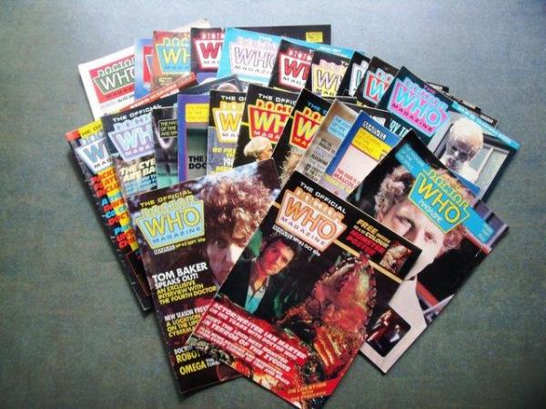 Image 1 of 32 vintage 1985-7 Dr Who magazines.