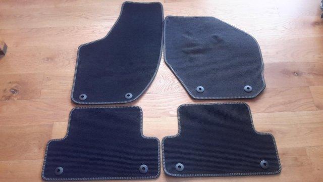 Preview of the first image of 4 genuine volvo carpet mats from a 2016 Volvo V40 R- design.