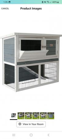 Image 3 of 2 Rabbit/guinea pig hutches