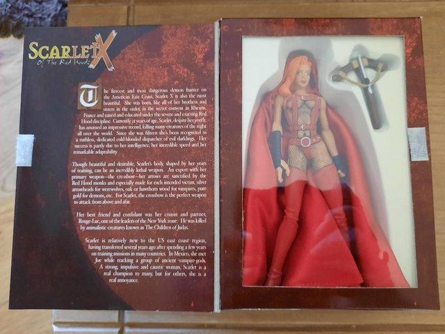 Preview of the first image of Crimson, Scarlet X of the red hoods figure.