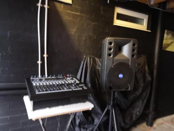 Image 3 of great english amp(Allen and Heath) and Mackie speakers