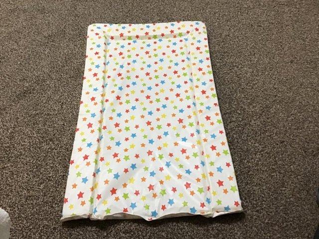Preview of the first image of Baby changing mat excellent condition.