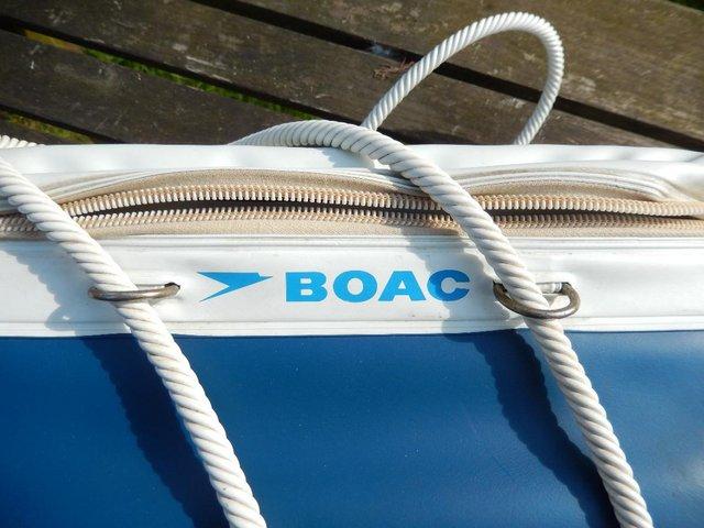 Preview of the first image of Rare 1970s BOAC Cool Bag in great condition.