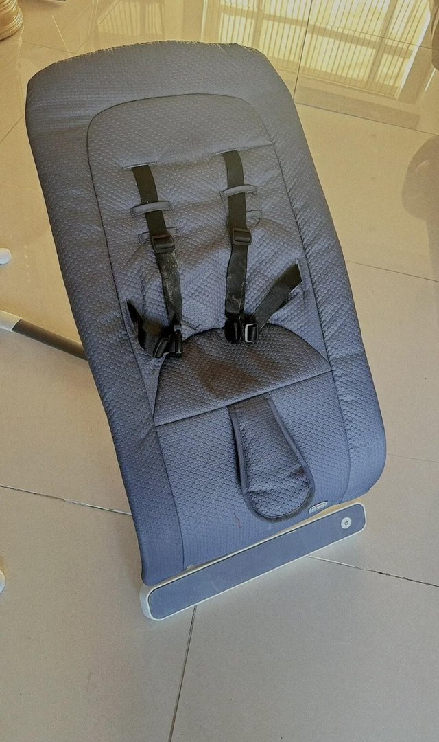 Preview of the first image of Chicco Rhythm ‘N’ Sound Electronic Baby Bouncer.