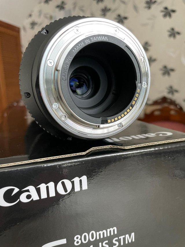 Preview of the first image of Canon RF 800mm with accessories.