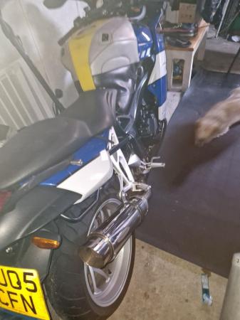 Image 2 of Bmw k1200s 2005 blue and white