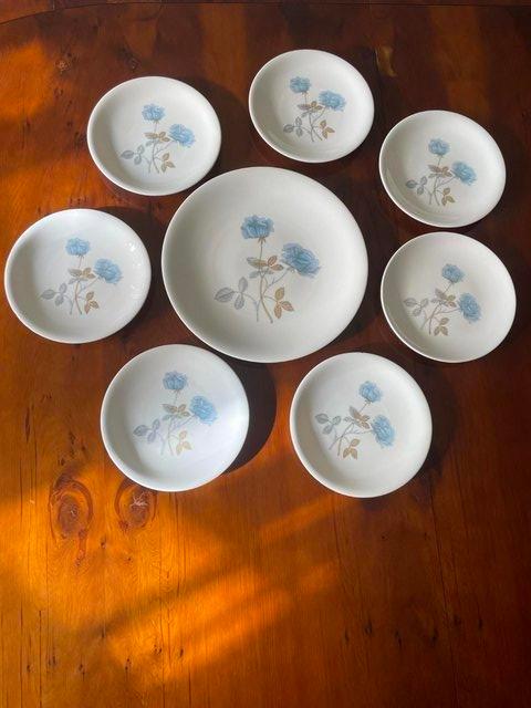 Preview of the first image of Wedgwood (Ice Rose) Bone China.