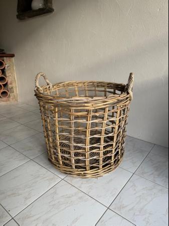 Image 3 of Log / Display / Laundry / Decorative Open Weave Basket