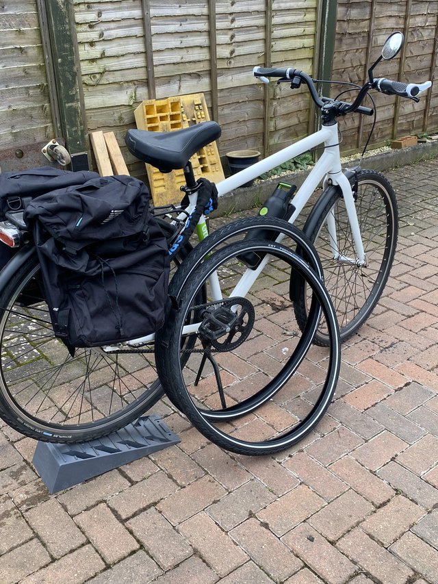 E-bike with spares and panniers - £550