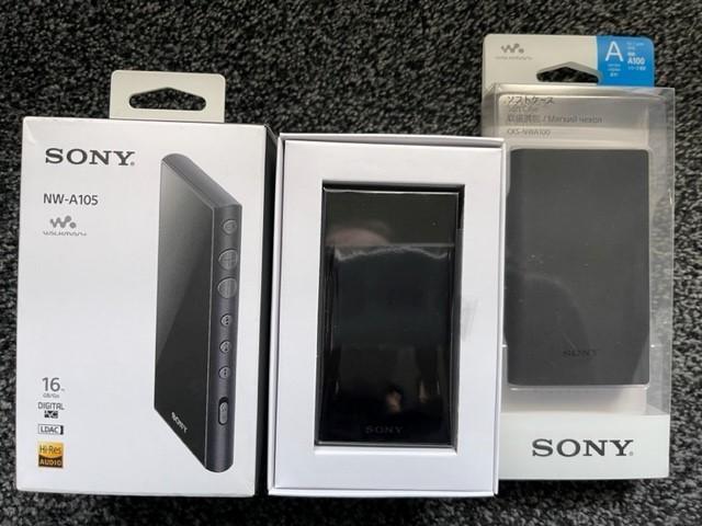 Preview of the first image of Sony NW-A105 Walkman Android media player.