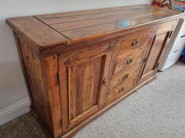 Image 3 of Solid wooden sideboard .