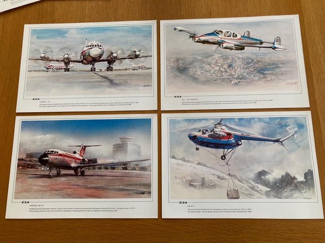Preview of the first image of Set of Prints - Czech Aircraft by Vladimir Bidlo.