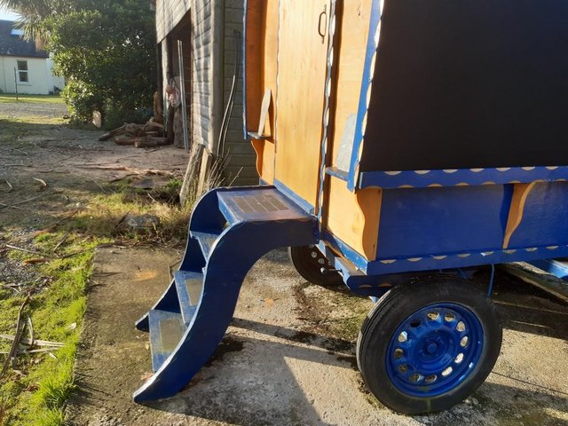 Preview of the first image of Romany Style Glamping Wagon ready for the season.