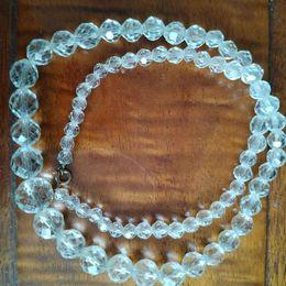 Image 1 of Lovely crystal glass necklace