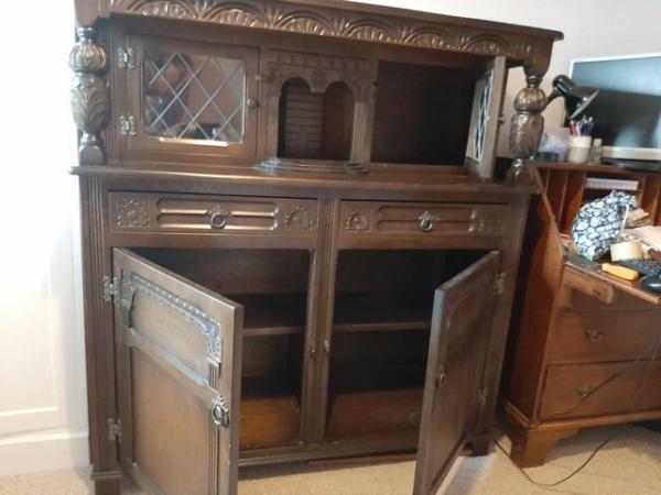 Image 2 of Antique court cupboard for sale