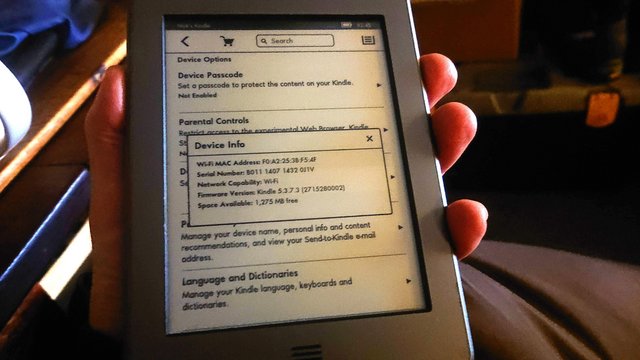 Image 5 of Kindle Touch E Book Reader