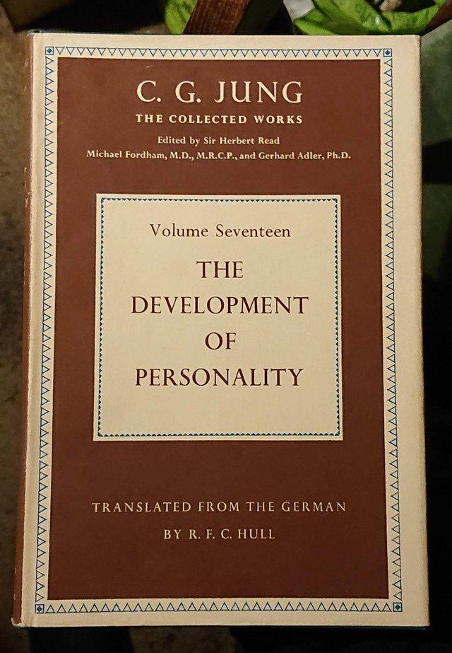 Preview of the first image of C G Jung - The Development Of Personality - Collected Works.