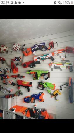 Image 2 of Job lot over 30 different Nerf guns