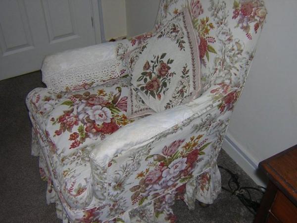 Image 3 of Antique Nursing Type  Chair or Child's Armchair.