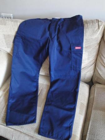 Image 3 of Navy Work Trousers New with Tags C312