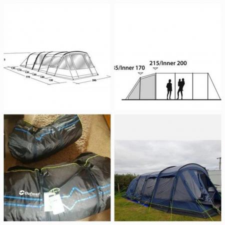 Image 2 of 6 Man Air Tent Outwell Excellent Condition