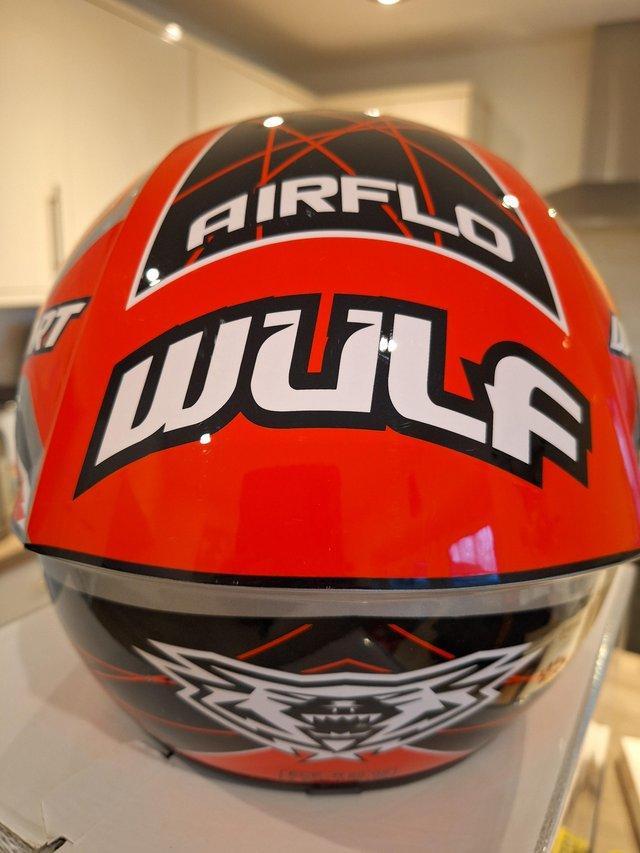 Preview of the first image of Wulfsport Airflo Trials Helmet.