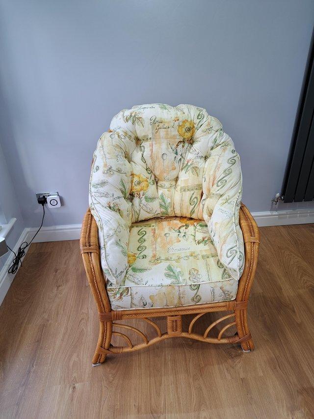 Preview of the first image of Conservatory chair excellent condition.