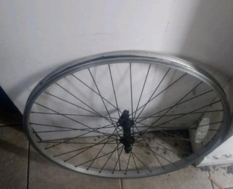 Preview of the first image of 26 inch alloy Mountain bike front wheel.