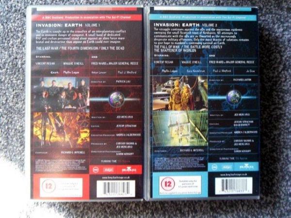 Image 2 of Invasion Earth - Sci-Fi - BBC TV Mini-series - VHS tapes