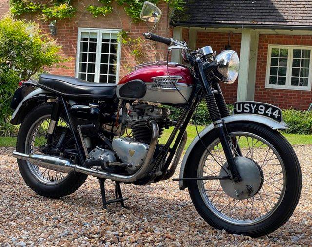 Preview of the first image of Triumph TR6SS 650cc motorcycle 1962 Pre-unit..