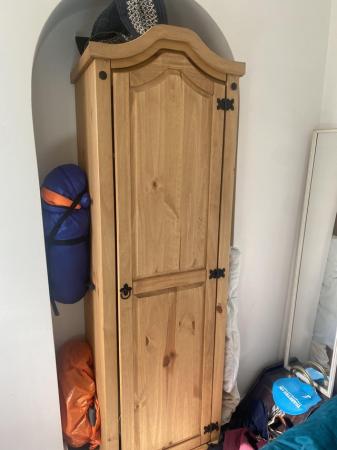 Image 1 of Single arched wooden wardrobe