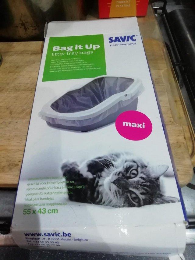 Preview of the first image of cat litter tray liners NO BOX.