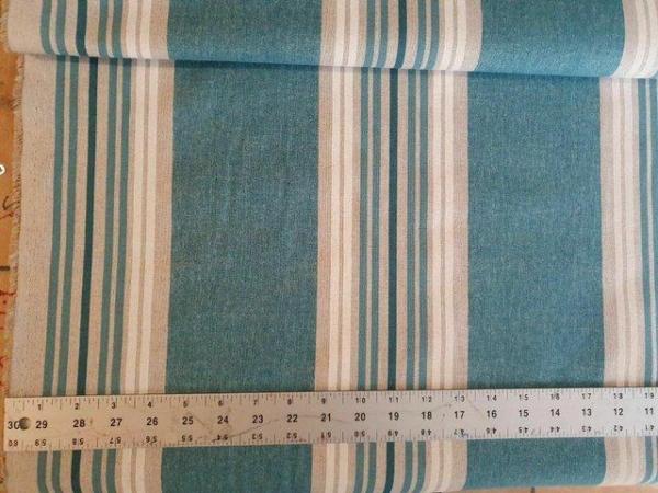 Image 2 of BC Fabrics Java Stripe in Azul - Curtains, Blinds - 28 Metre