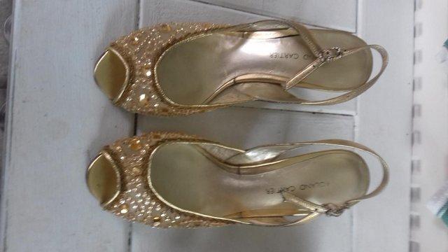 Image 3 of Ladies Elegant Gold Sandals.....