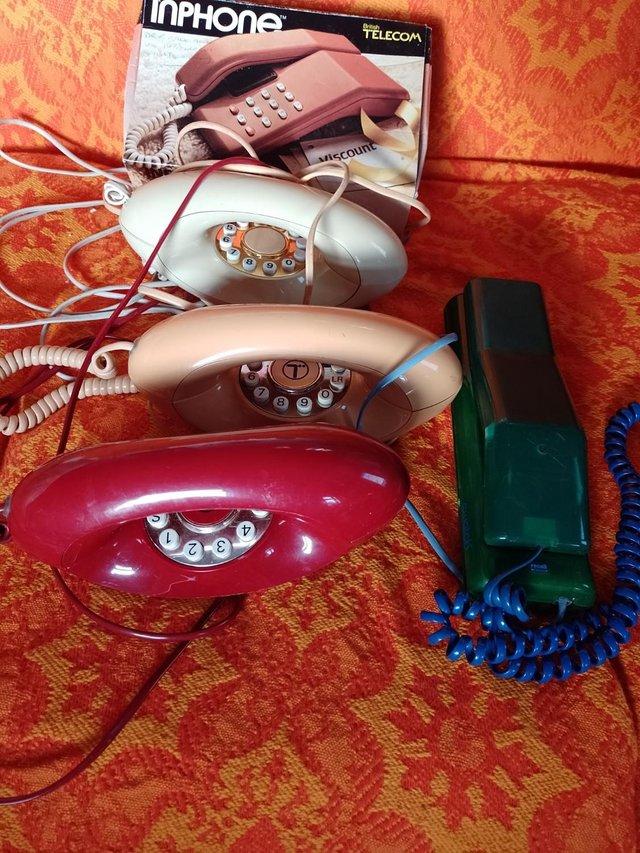 Preview of the first image of Vintage Collection of Fixed Telephones.