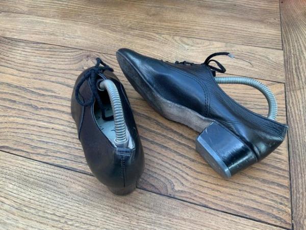 Image 3 of Irish Leather Dance Shoes size 3  for lessons & feis