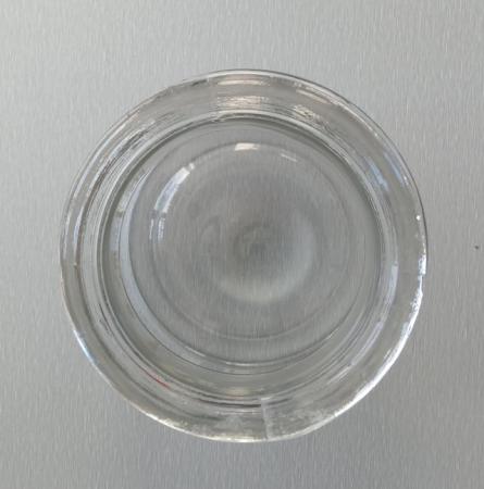 Image 15 of A Medium Sized Glass Storage Jar.  Height 8" (20cm)