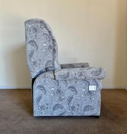 Image 16 of ELECTRIC RISER RECLINER DUAL MOTOR CHAIR GREY ~ CAN DELIVER