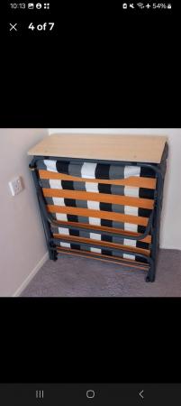 Image 3 of FoldingRollaway Bed PortableGuest Bed, 10cm Foam Mattres