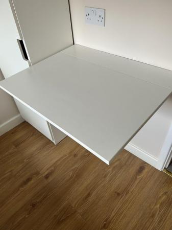 Image 3 of Ikea wall mounted drop leaf table