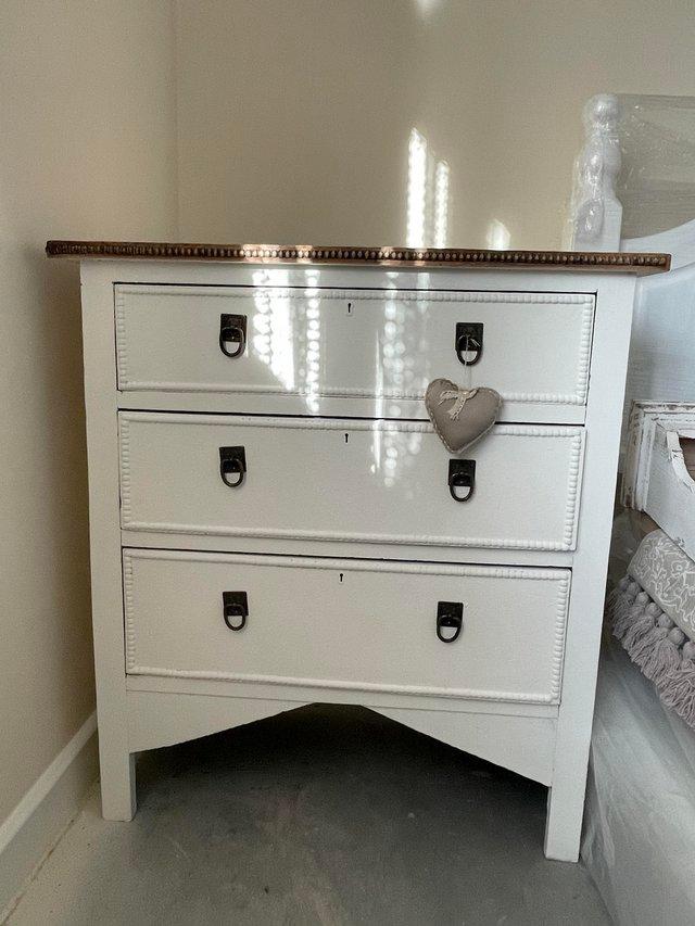 Preview of the first image of Vintage chest of drawers for sale.
