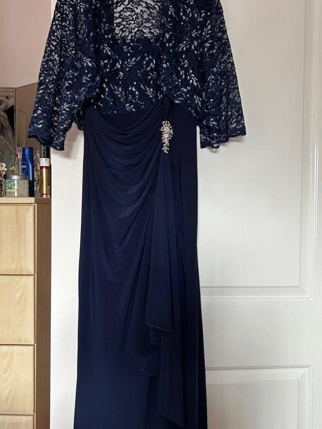 Preview of the first image of Ladies Evening Cruise Prom dress Size 14.