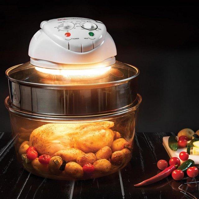 Preview of the first image of New SQ Professional 17L 1400W Blitz Halogen Air Fryer Oven.