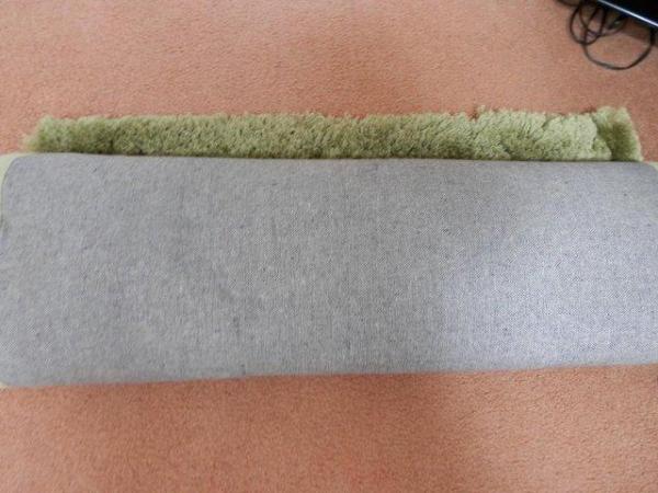Image 4 of Dunelm Soft Green Long Rug/Mat