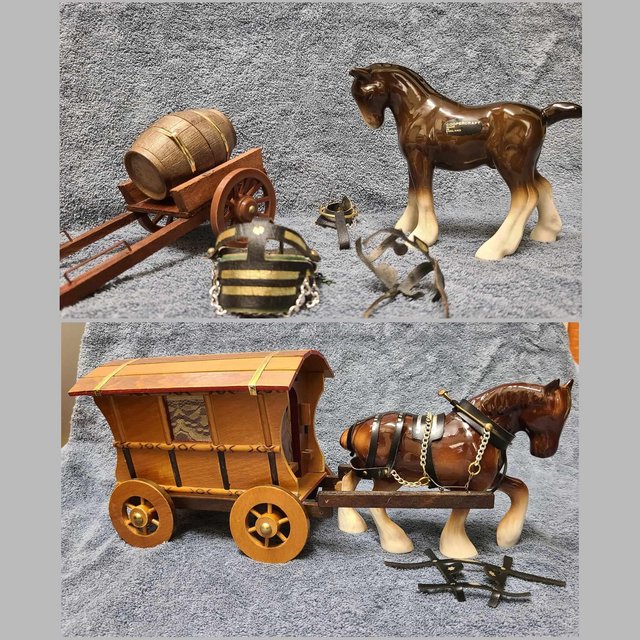 Preview of the first image of Shire horse and horse ornaments.
