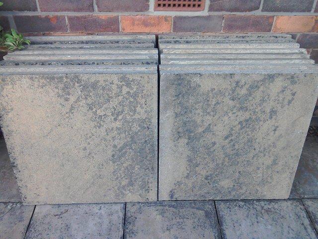 Preview of the first image of SOLD PAVING SLABS 600mm x 600mm x 45mm SOLD.